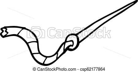450x236 Line Drawing Cartoon Needle And Thread