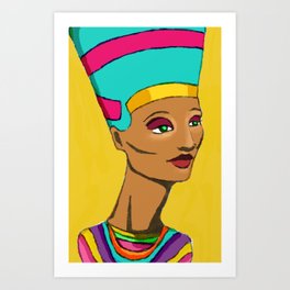 264x264 Nefertiti Art Prints