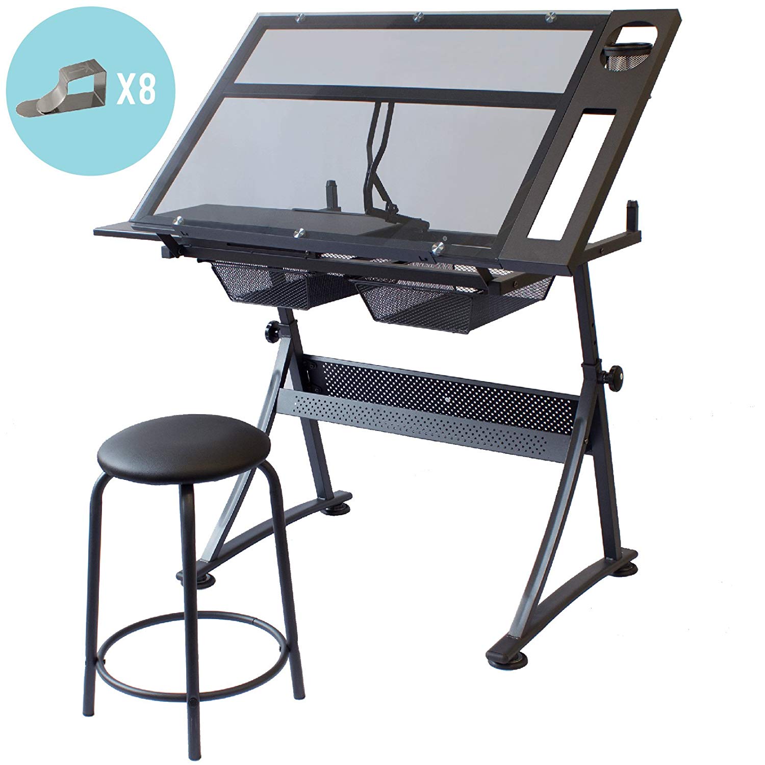 1500x1500 Stationery Island Foula Tp Drafting Table For Arts And Crafts