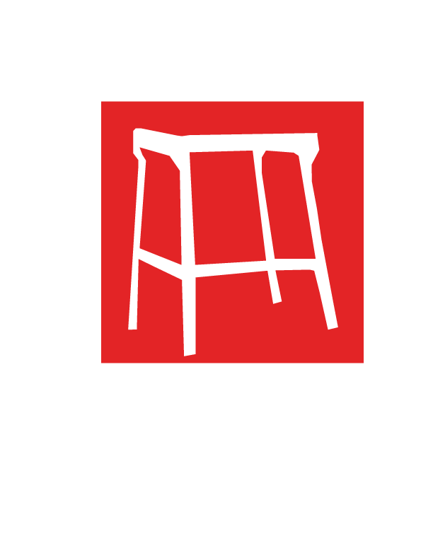 612x792 Stool Drawing With Negative Space Kylie Dee Art