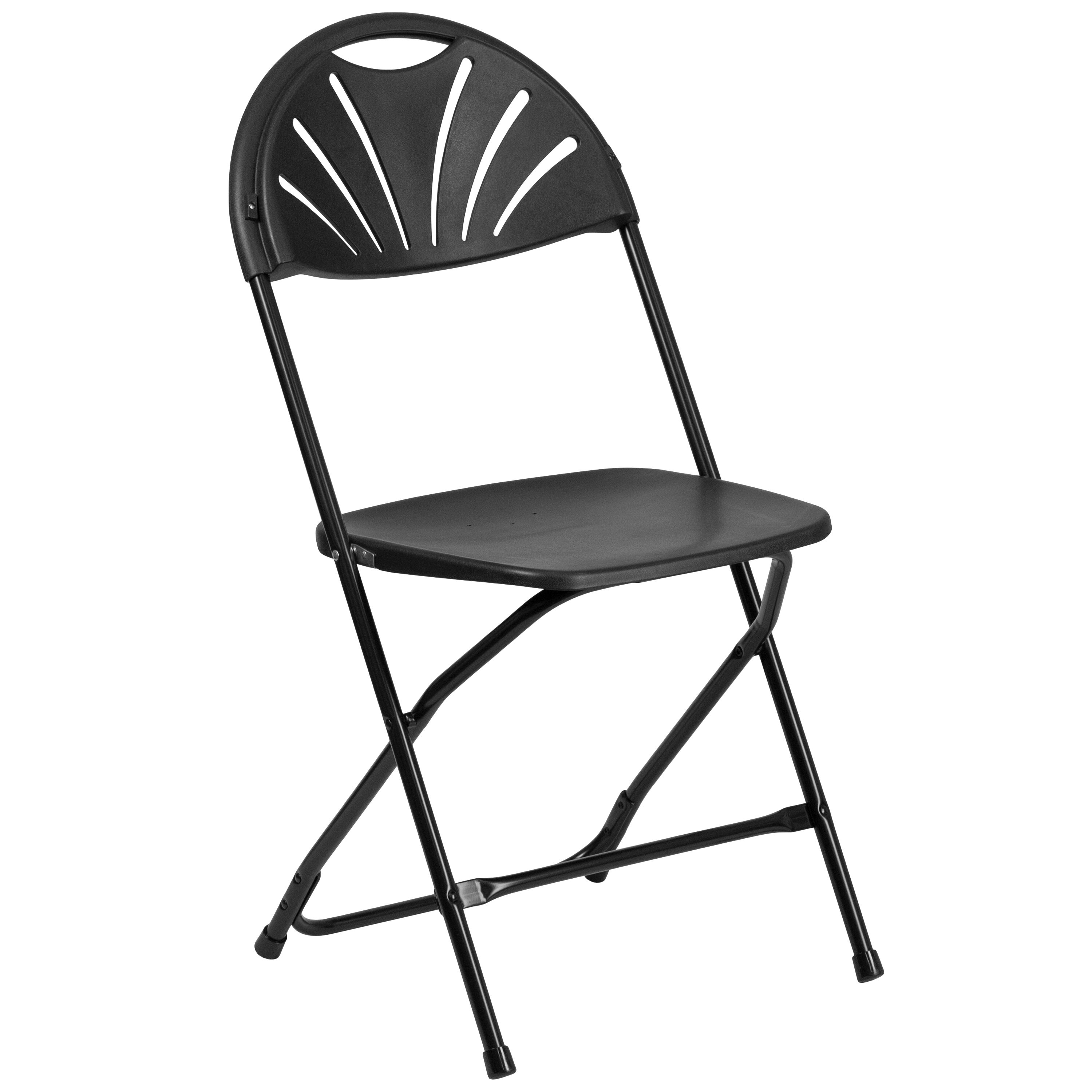3000x3000 Black Plastic Folding Chair Le L Bk Gg