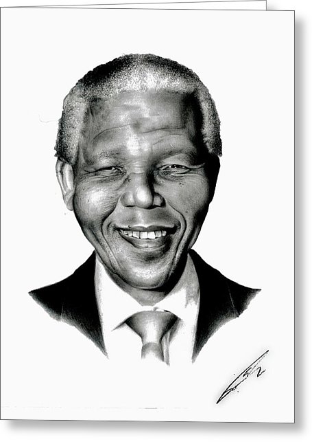 455x646 Nelson Mandela Drawing