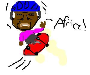 300x250 nelson mandela pulls off a sick skateboard trick