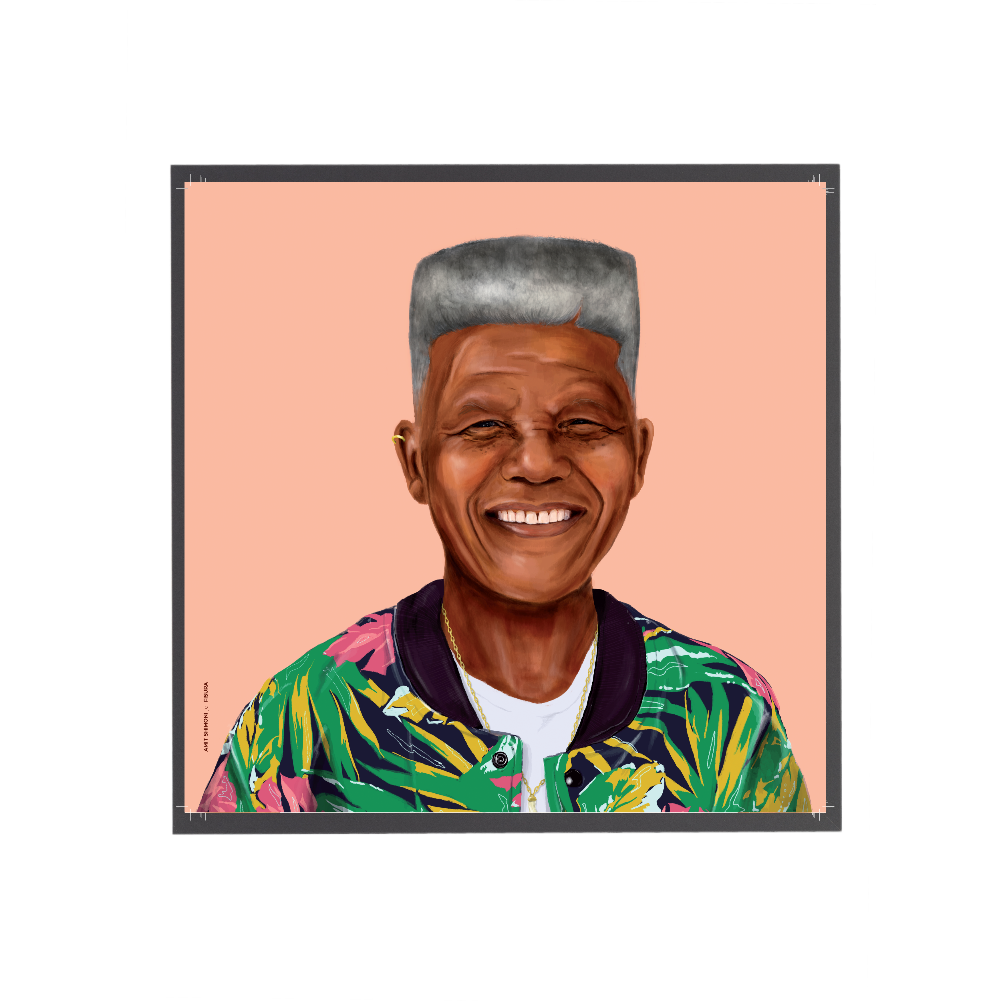 3500x3500 Poster Nelson Mandela