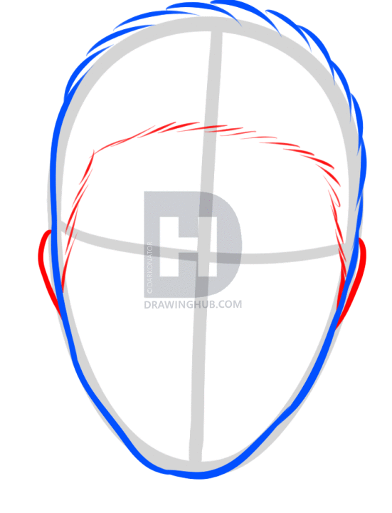 551x720 How To Draw Nelson Mandela, Nelson Mandela, Step