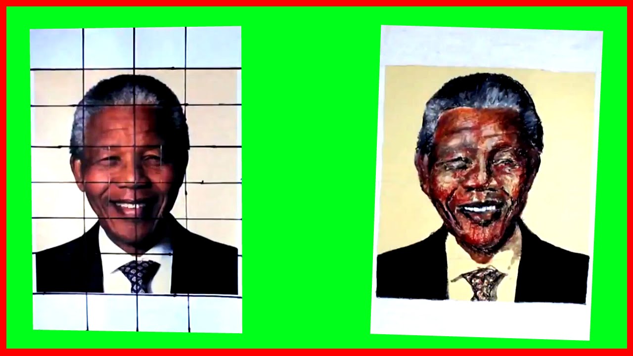 1280x720 How To Draw Nelson Mandela