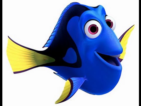 480x360 Finding Nemo Dory Speed Drawing