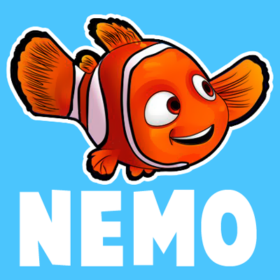 400x400 How To Draw Nemo From Disney's Finding Nemo With Easy Step