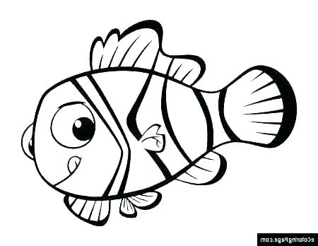 Nemo Fish Drawing | Free download on ClipArtMag