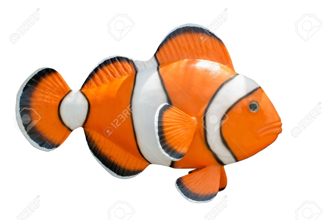 1300x863 Popular Picture Of Fish To Color Statue Cartoon Nemo Orange Stock