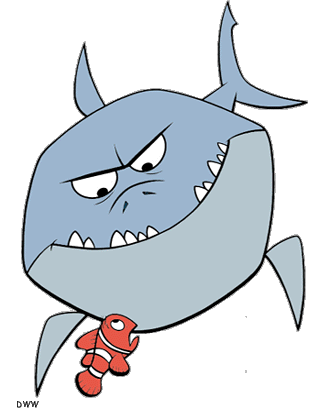 322x416 Nemo Clipart Shark For Free Download And Use In Presentations