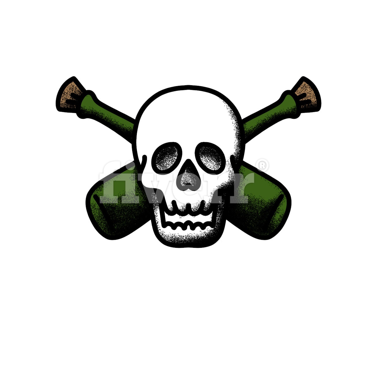 1200x1200 Draw Illustration With Traditional Tattoo Style