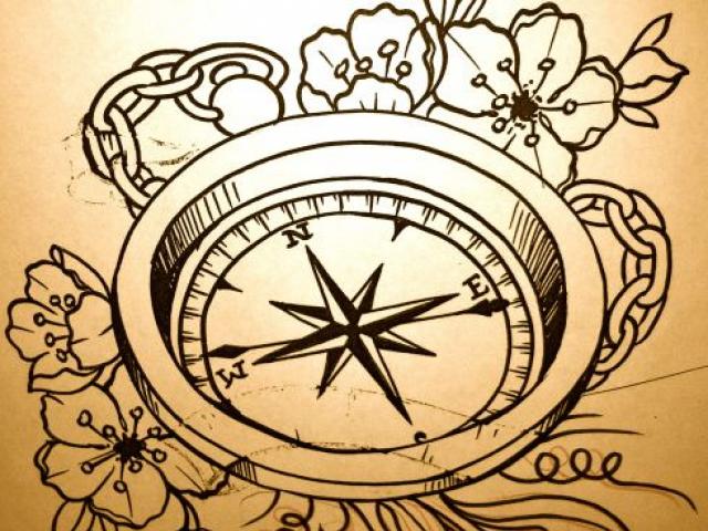640x480 Drawn Compass Neo Traditional