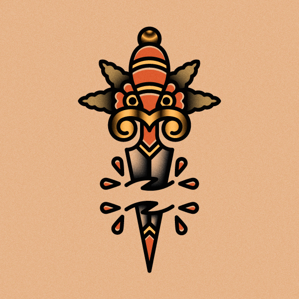 600x600 Collection Of Traditional Tattoo Drawings Images In Collection