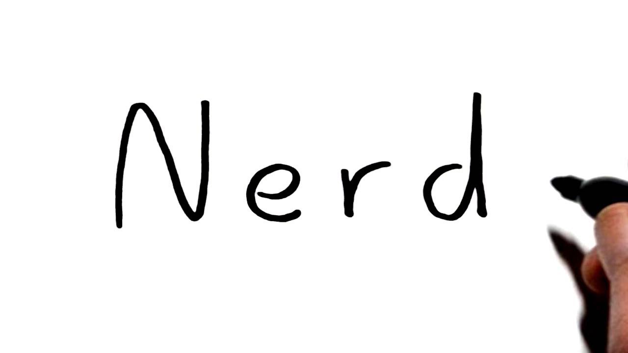 1280x720 How To Turn Words Nerd Into A Funny Cartoon Drawing