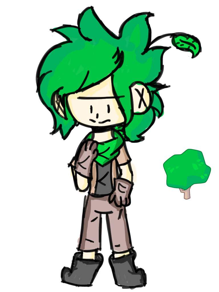 768x1024 Ya'll Drawing Your Humanized Tree As A Nerd Object Shows Amino