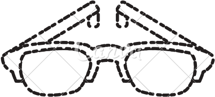 440x199 Nerd Glasses Background Download Free Clipart With A Transparent