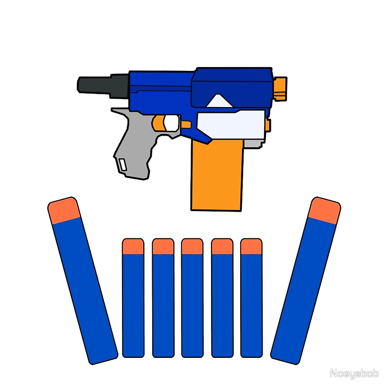 How to Draw a Nerf Gun (NARRATED) YouTube