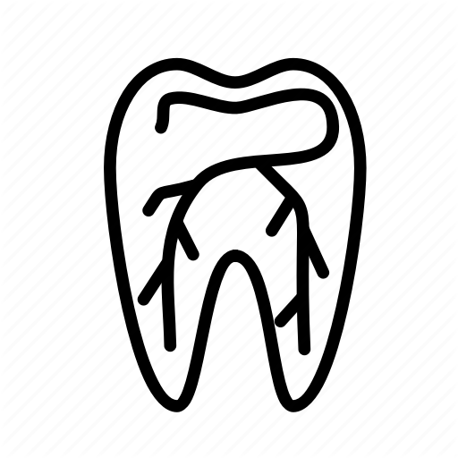 512x512 medicine, nerve, oral, stomatology icon