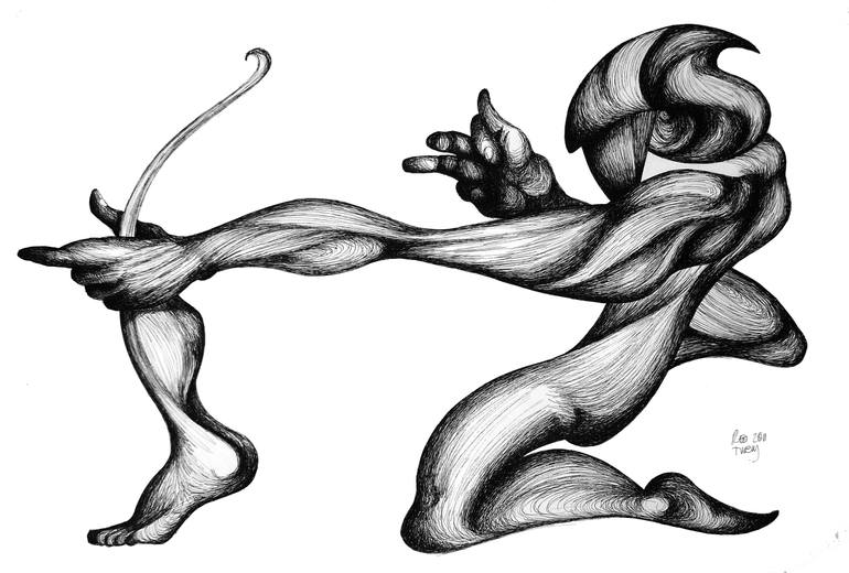 770x520 A Careless Bowman Drawing