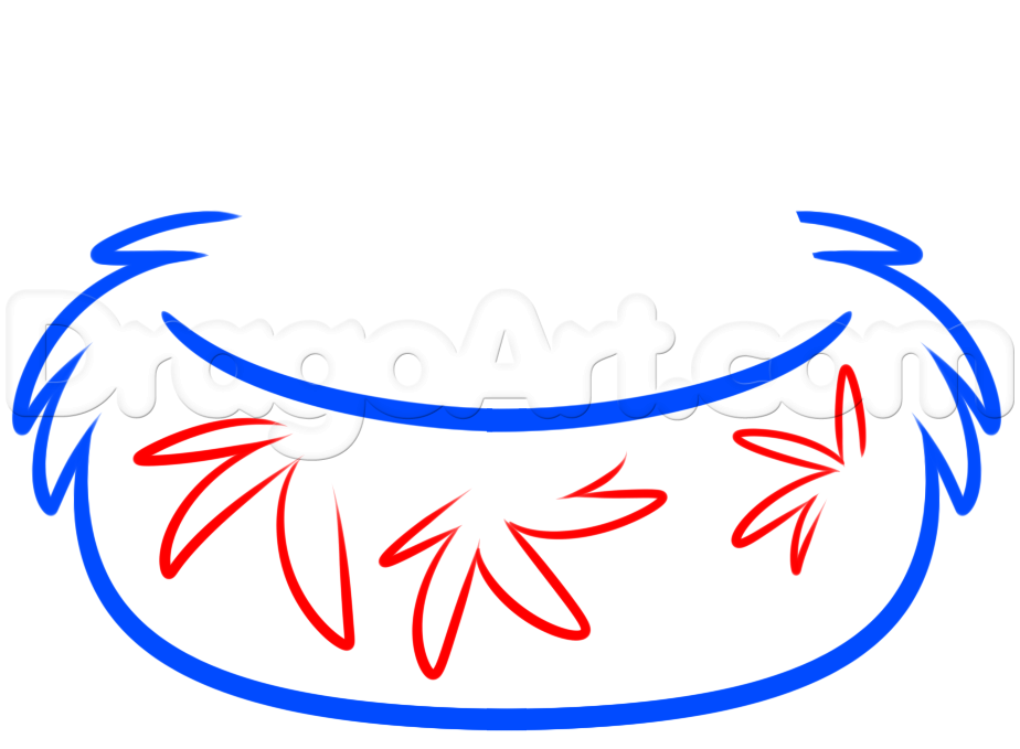 924x679 Draw A Bird Nest, Step