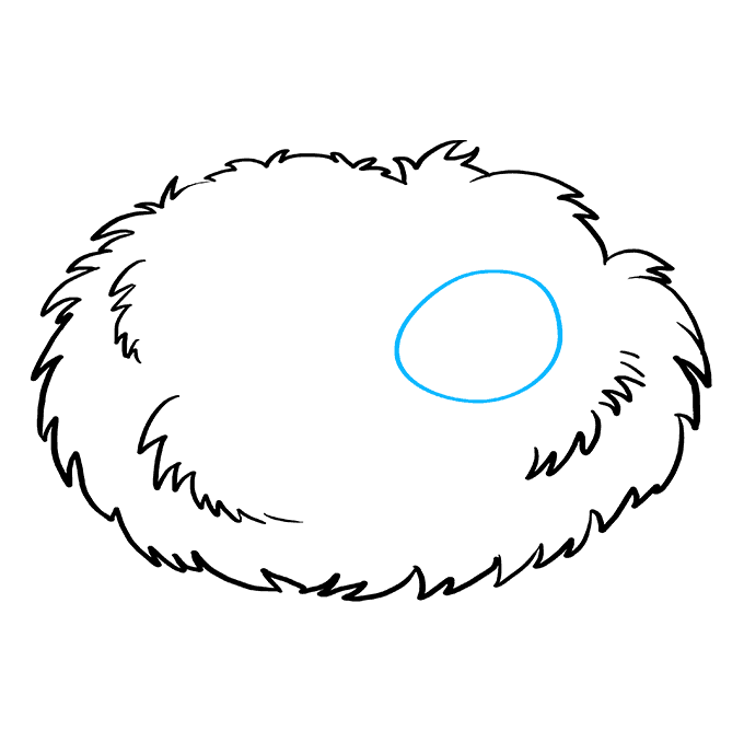 680x678 How To Draw A Bird Nest