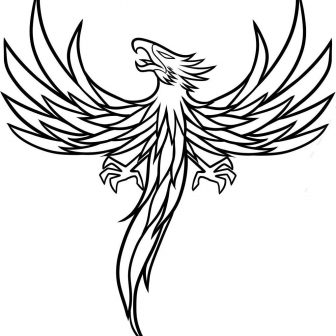 336x336 Bird Line Drawing Blue Designs Nest Kiwi Cardinal Clipart