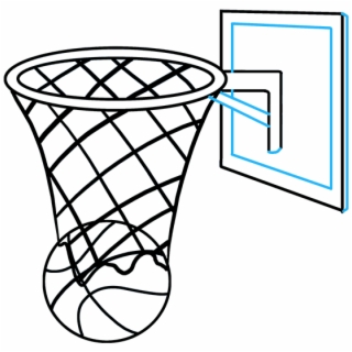 320x320 Hd White Drawing Basketball