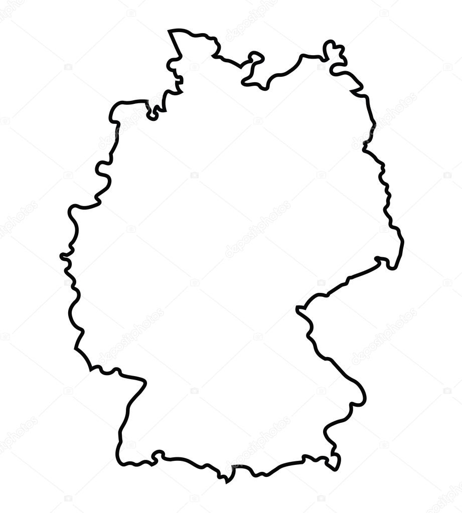 921x1023 Germany Drawing Free Download