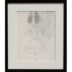 300x300 Guillaume Azoulay Memories For A Pierrot Ink Drawing