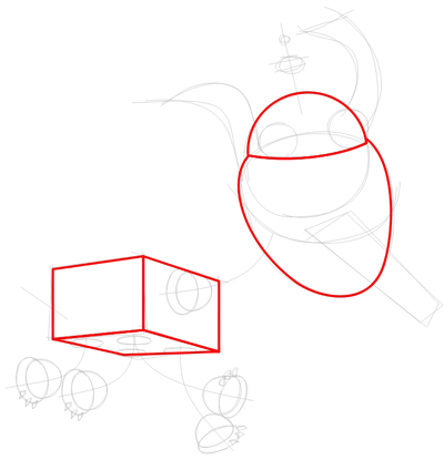 400x415 how to draw goddard the dog robot from the adventures of jimmy