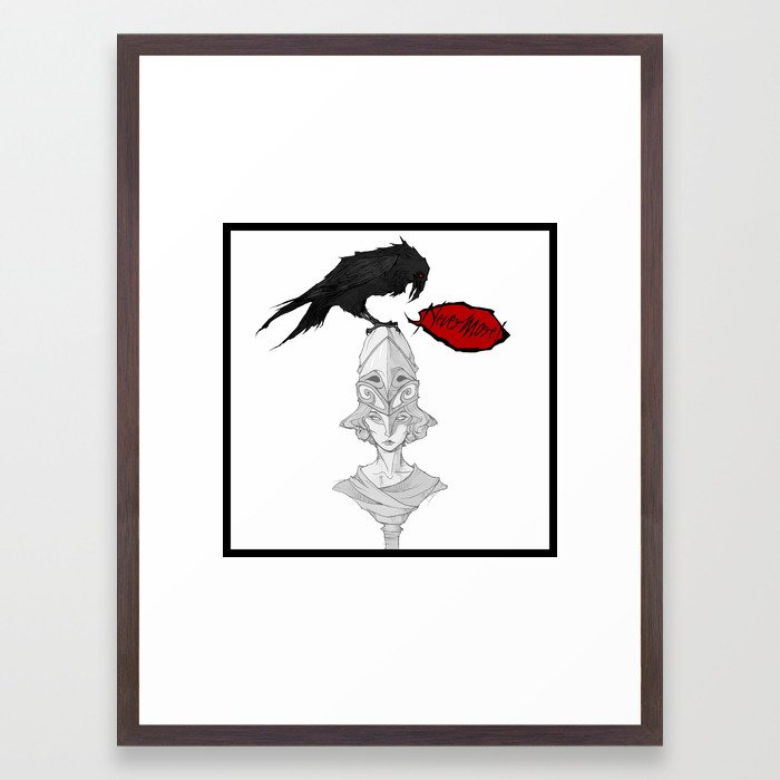 700x700 Nevermore! Framed Art Print