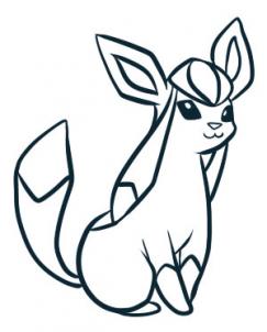 243x302 How To Draw Glaceon