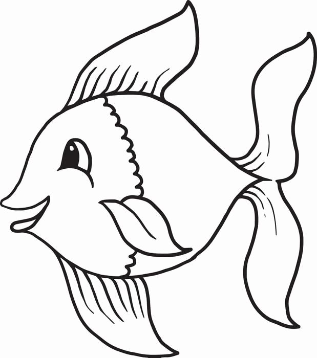 619x700 Free Fish Coloring Pages Awesome Free Fish Coloring Pages Luxury