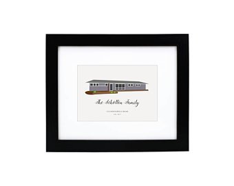 340x270 Home Drawing Etsy