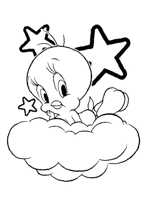 600x812 coloring pages draw tweety bird drawing bird drawing of bird kids