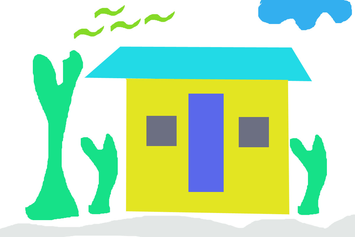 1200x800 House Drawing