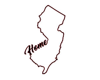 340x270 New Jersey Outline Etsy