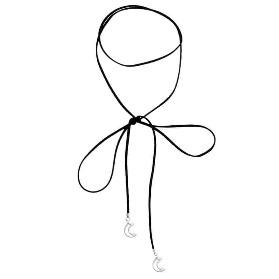 900x900 Moon Crescent Bolo Wrap Choker