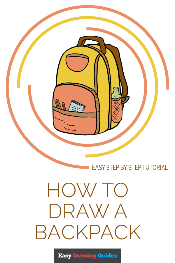 600x900 How To Draw A Backpack