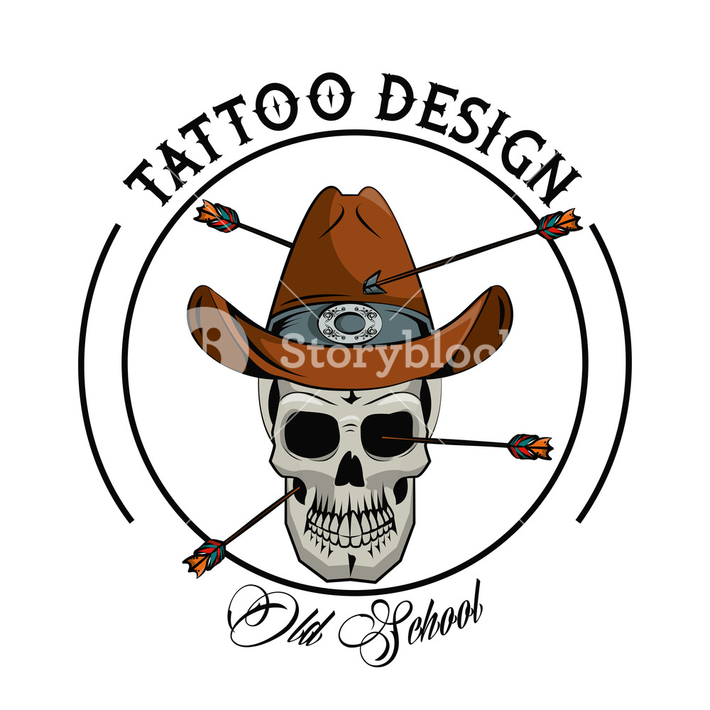 1000x1000 Tattoo Design With Old School Drawings Vector Illustration Graphic