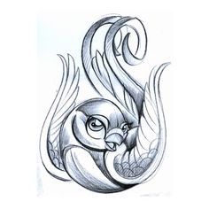 236x236 Cute New School Tattoo Designs