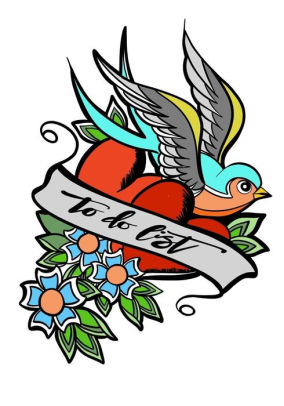 284x406 To Do List Old School Tattoos Birds Tattoo Lover Giftsnotebook