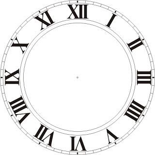 320x320 Free Printable Clock Faces For New Year's Eve From Be Different