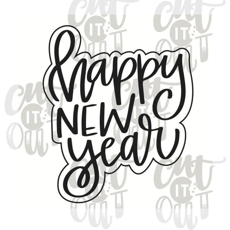 794x794 happy new year cookie cutter new years eve cookie cutter etsy