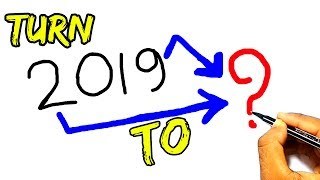 320x180 How To Turn Into A Cartoon New Year Art Fun With Number