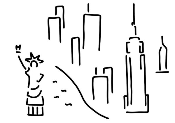 600x423 Skyscraper Building Drawings