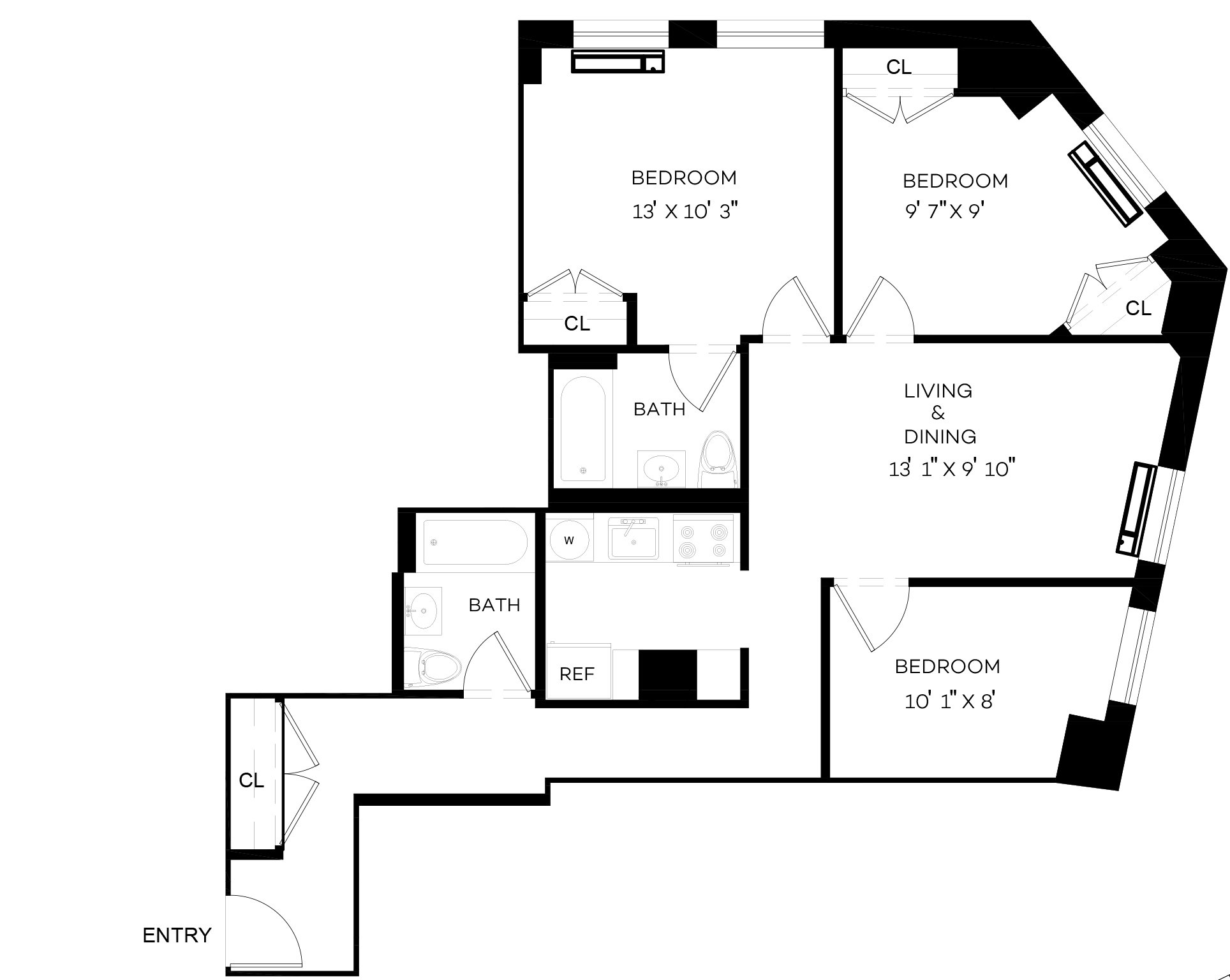 1928x1536 Luxury Apartments In Financial District Nyc Wall St