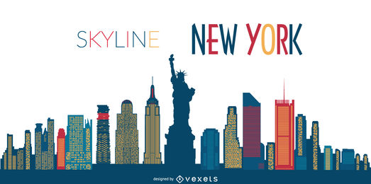 523x260 New York Vector Graphics To Download