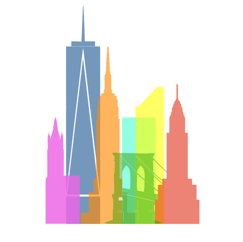1000x993 Panorama Drawing Skyline Manhattan Transparent Png Clipart Free